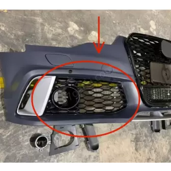 Audi A6 Rs6 Sis Farı Çerçevesi 2 resim 1