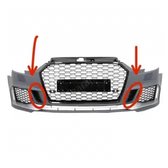 Audi A3 Rs3 Tampon Sis Farı Çerçevesi Yan Kapağı 2 resim 1