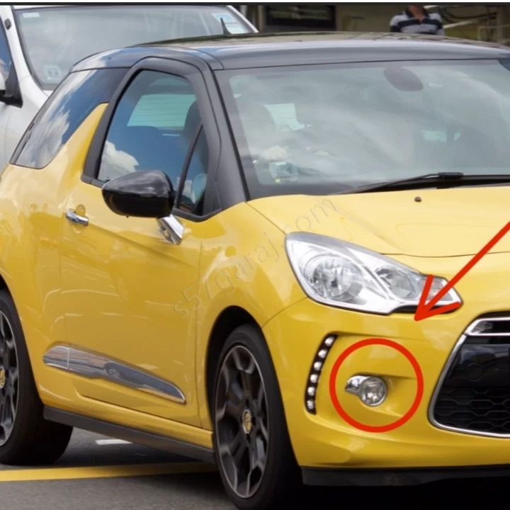 Citroen Ds3 Sis Farı Çerçevesi 9675348077