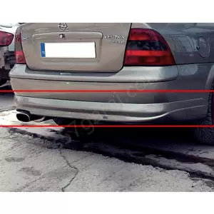 Opel Vectra B Kasa Makyajsız Arka Tampon Eki resim3