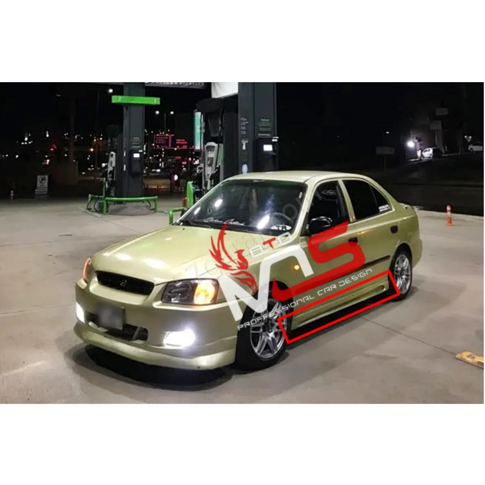 Hyundai Accent Milenyum Kasa Rieger Marşpiyel Tkm