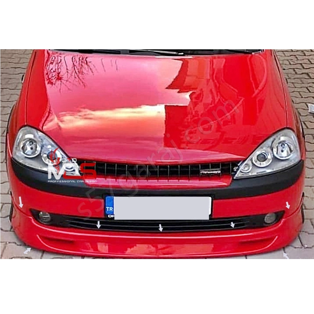 Opel Corsa C Makyajsız Ön Tampon Eki