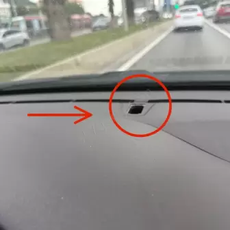 Honda Civic Fb7 Yağmur Sensörü Kapağı resim 1