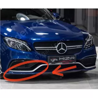 Mercedes W205 C63 Ön Tampon Trim Parça resim1