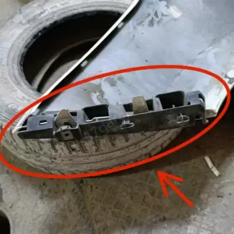 Peugeot 5008 Çamurluk Montaj Braketi resim 1