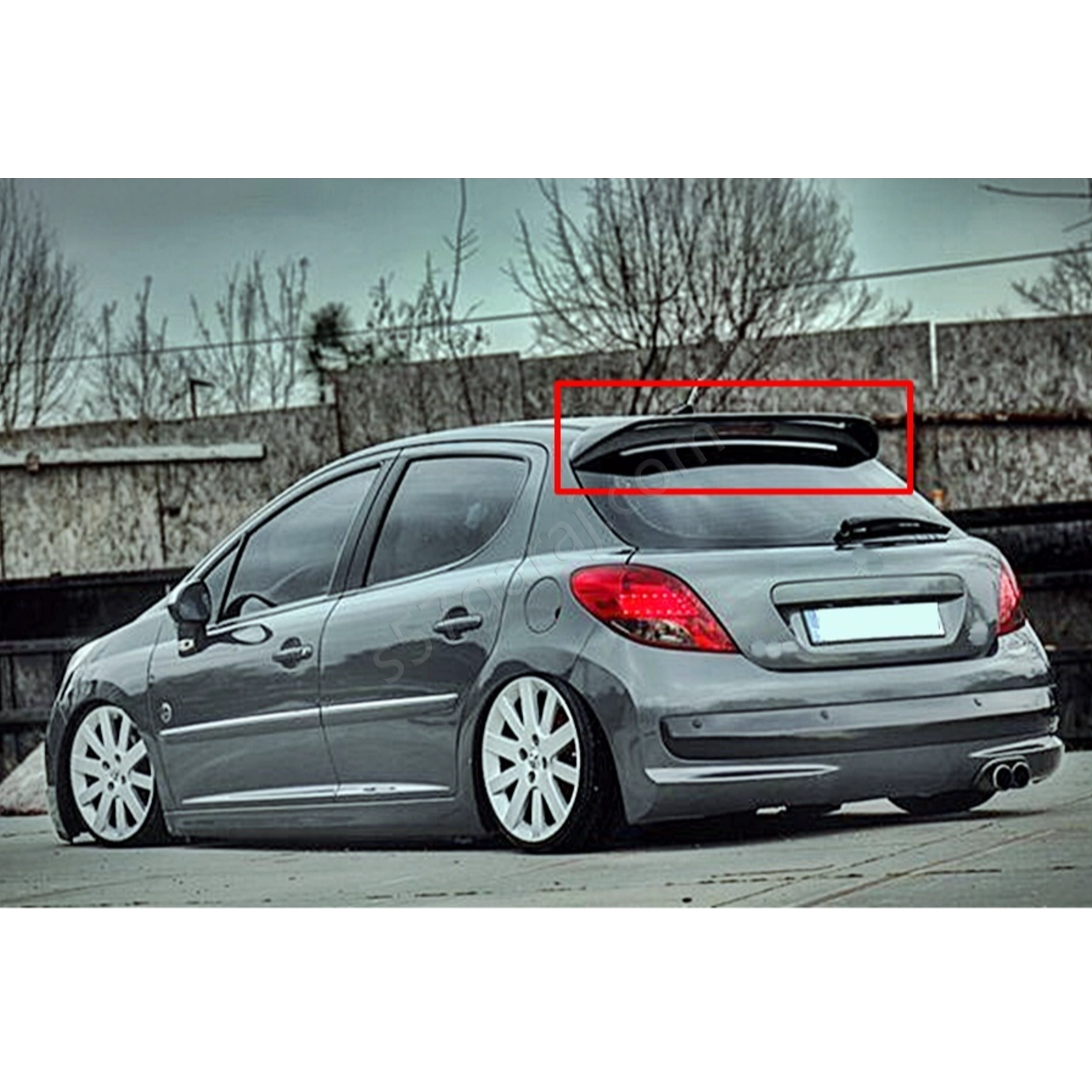 Peugeot 207 Spoyler