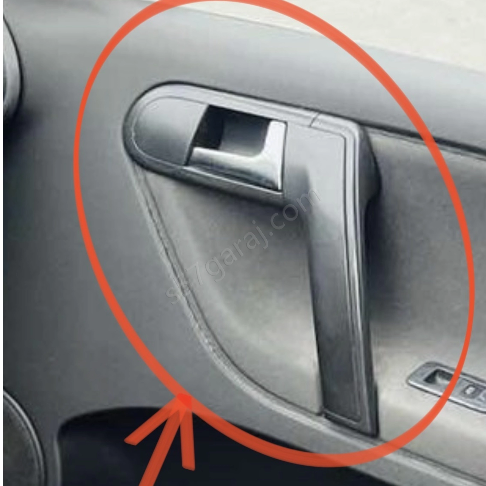 Volkswagen Polo Kapı Kolu Çerçevesi Takım