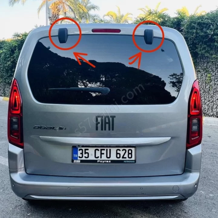 Fiat Doblo Bagaj Menteşe Kapakları