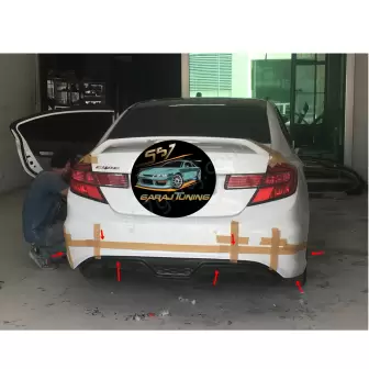 Honda Fb7 Arka Tampon Eki resim4
