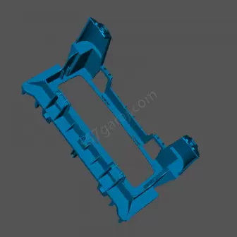 Renault Megane 2 2002-2009 Saatli Radyo Arka Trim resim 2