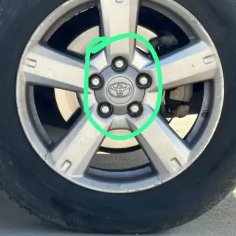 Toyota Land Courisier Rav 4 Jant Göbeği resim 1