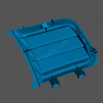 Toyota Corolla Terra 1998-2002 Sis Farı Çerçevesi resim 2