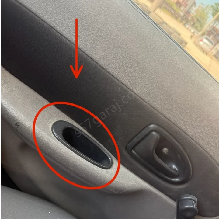 Renault Clio-Symbol-Thalia Arka Kapı Cepliği