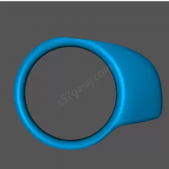 Citroen Ds3 Sis Farı Çerçevesi 9675348077 resim 2