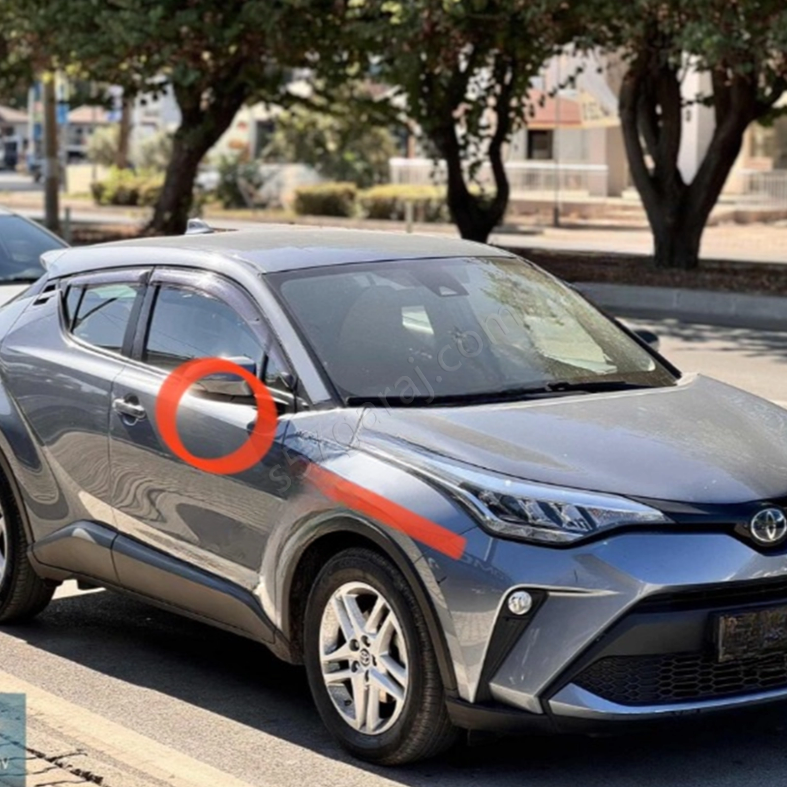 Toyota C-Hr 2016-2022 Ayna Alt Kapak