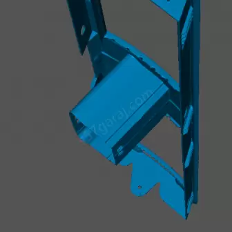 Skoda Fabia 2000-2008 Orta Havalandırma Çerçevesi resim 4