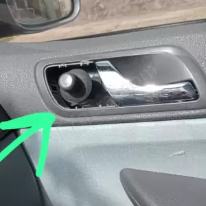 Skoda Fabia Ayna Düğmesi Çerçevesi resim1