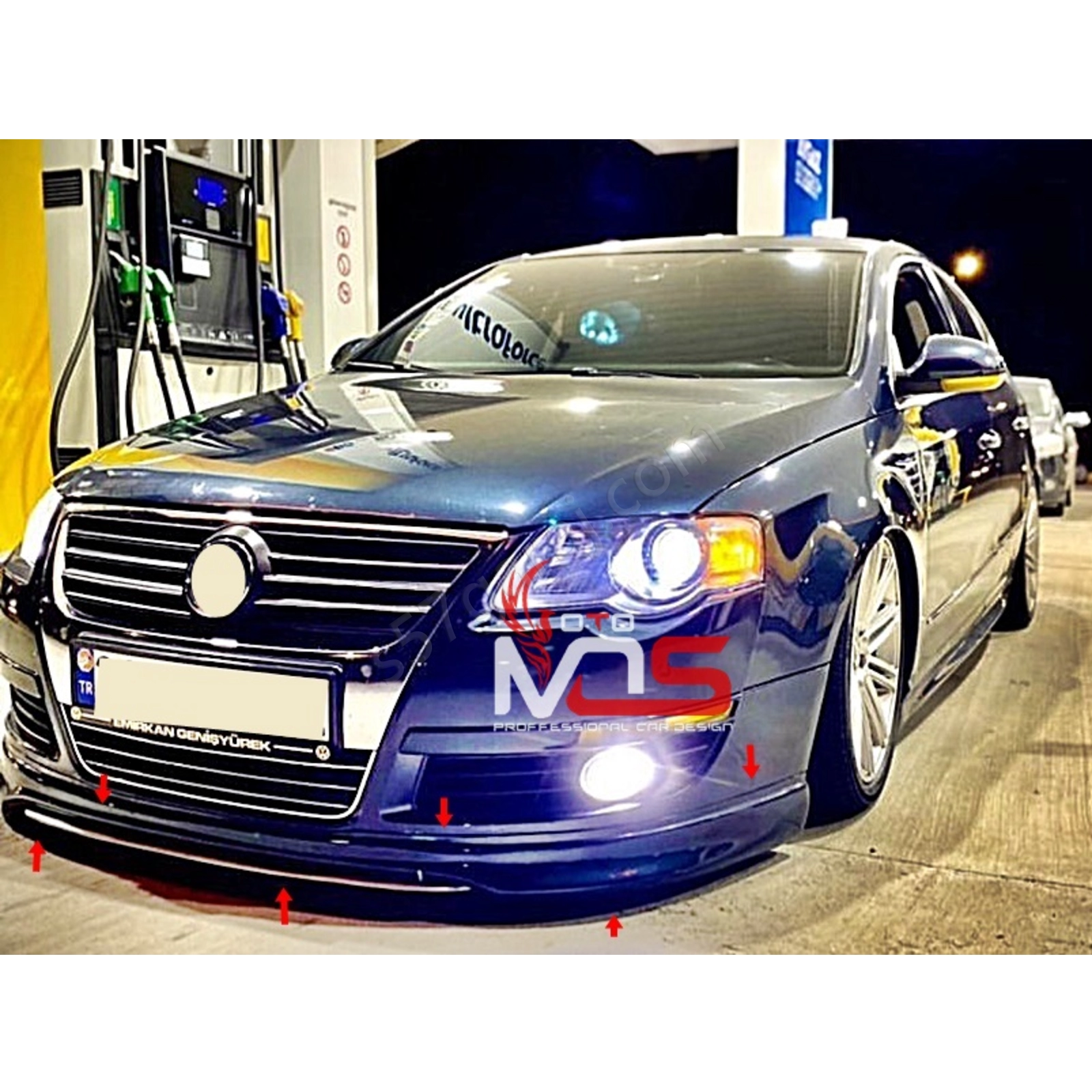 Volkswagen Passat B6 R Line Ön Tampon Eki