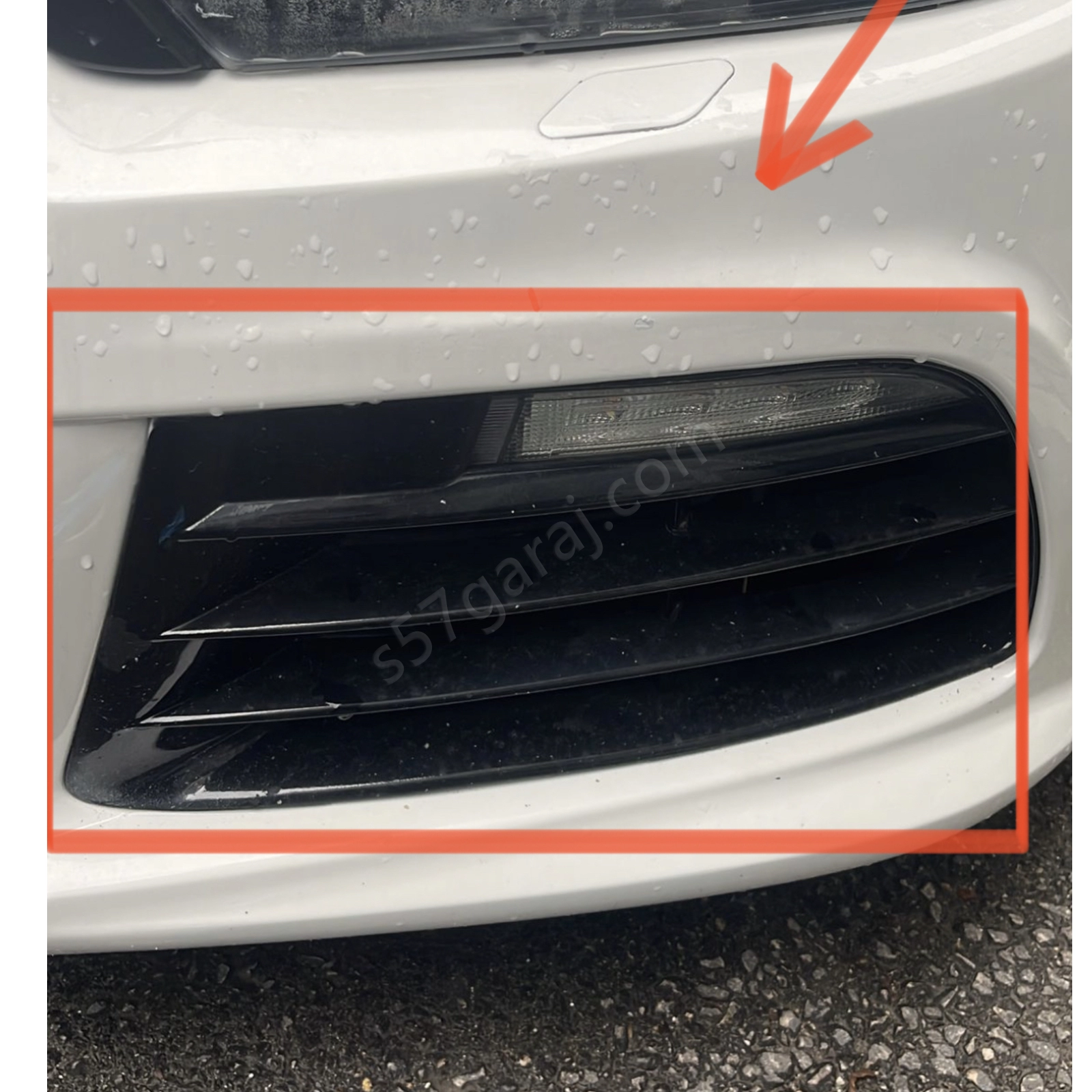 Scirocco Sis Farı Çerçevesi Ve Far Yıkama