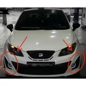 Seat İbiza Cupra Sis Farı Çerçevesi resim 1