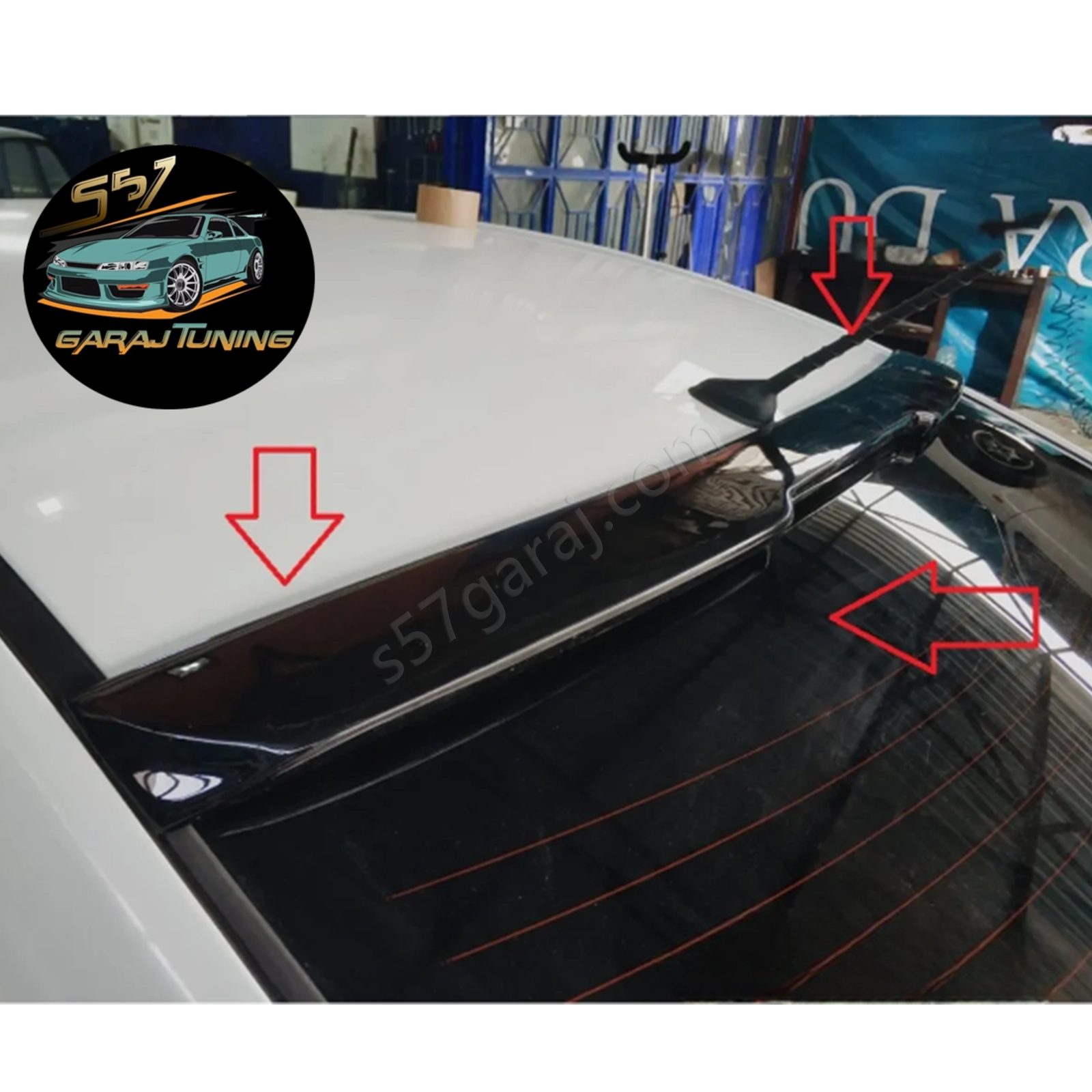 Hyundai Accent Blue Yarasa Cam Üstü Spoyler