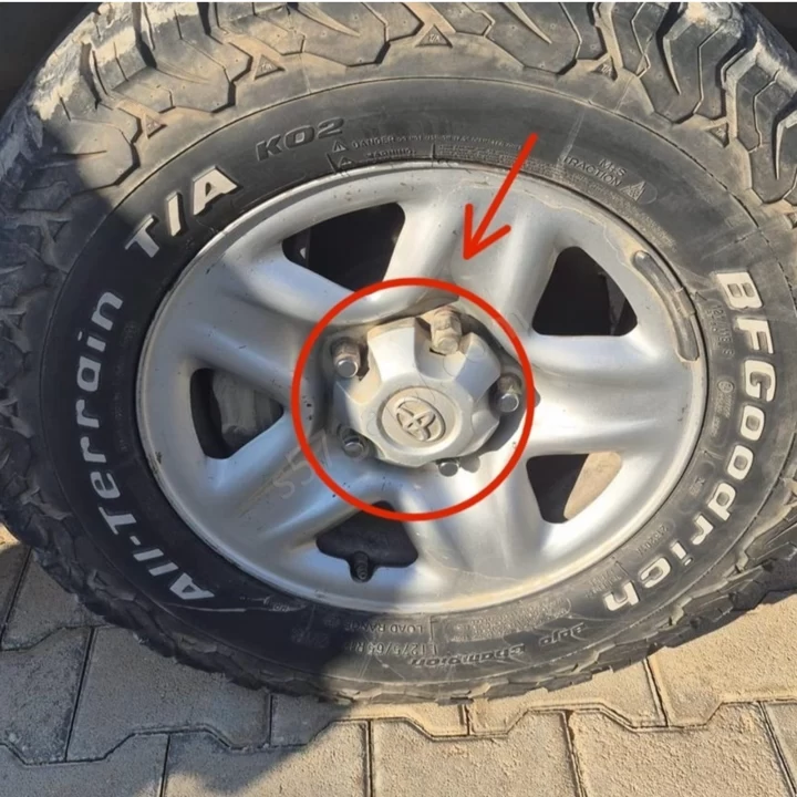 Toyota Land Cruiser Jant Göbeği