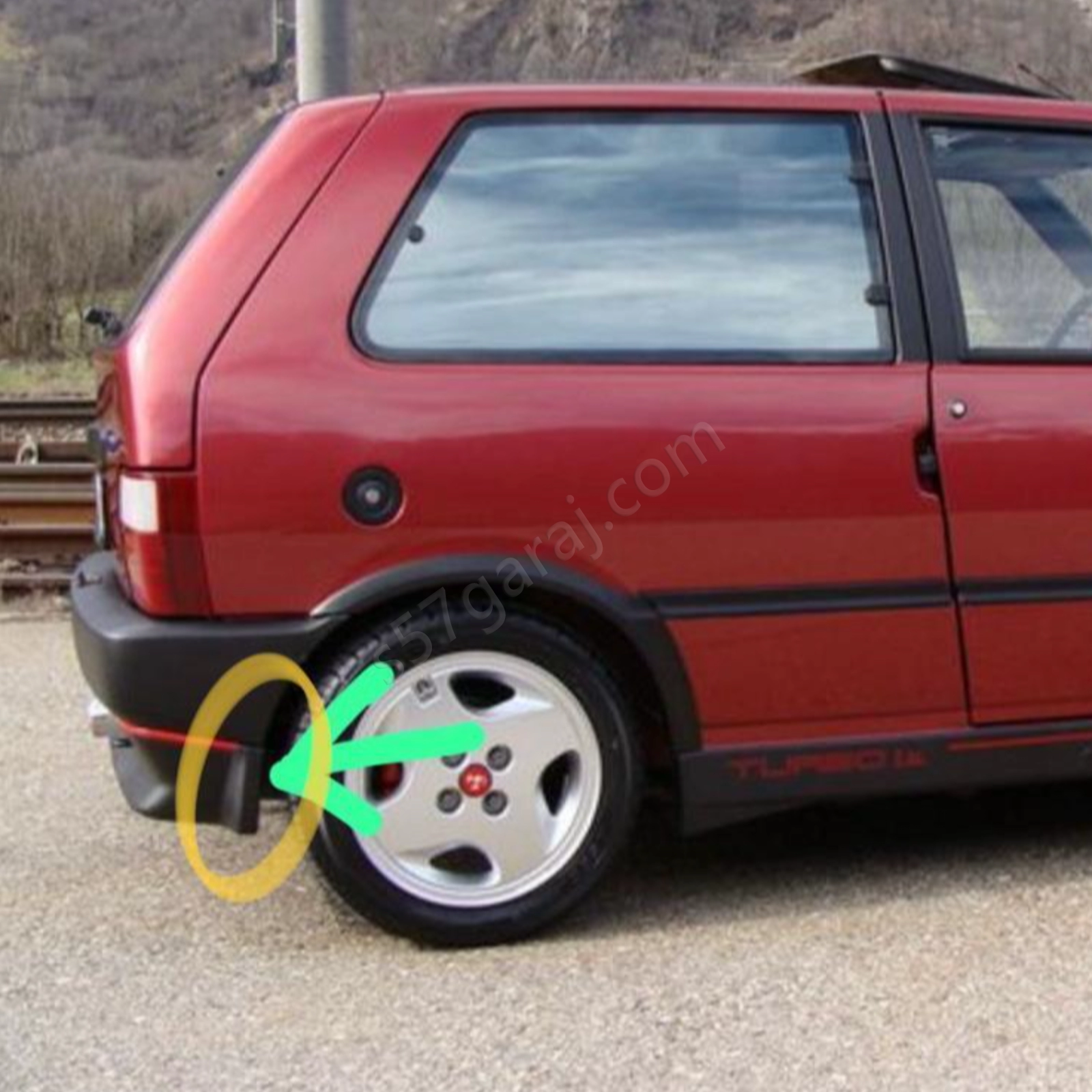 Fiat Uno Köşe Kaplaması