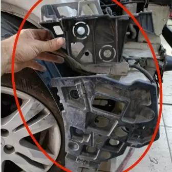 Peugeot 5008 Tampon Braketi resim 2