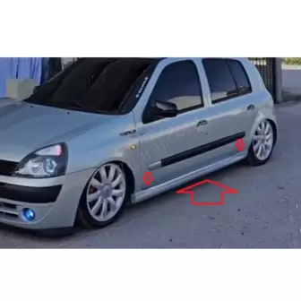 Renault Clio 2 R Line Marşpiyel Takımı resim1