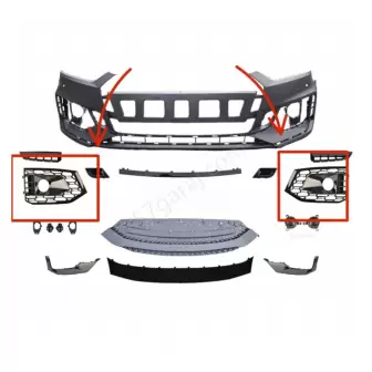 Audi A5 Rs5 Tampon Sis Farı Çerçevesi resim 1