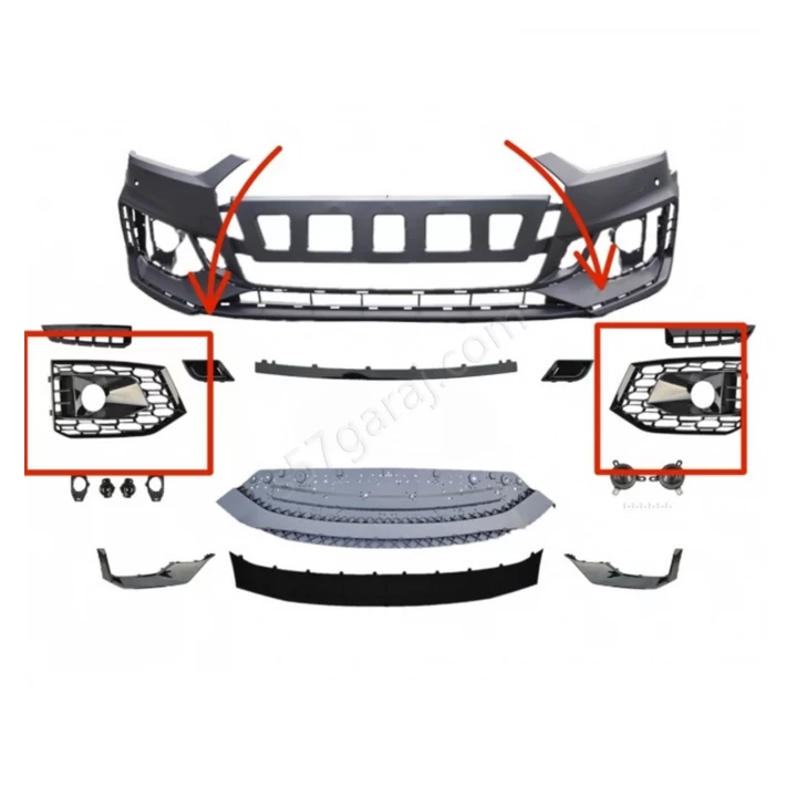 Audi A5 Rs5 Tampon Sis Farı Çerçevesi