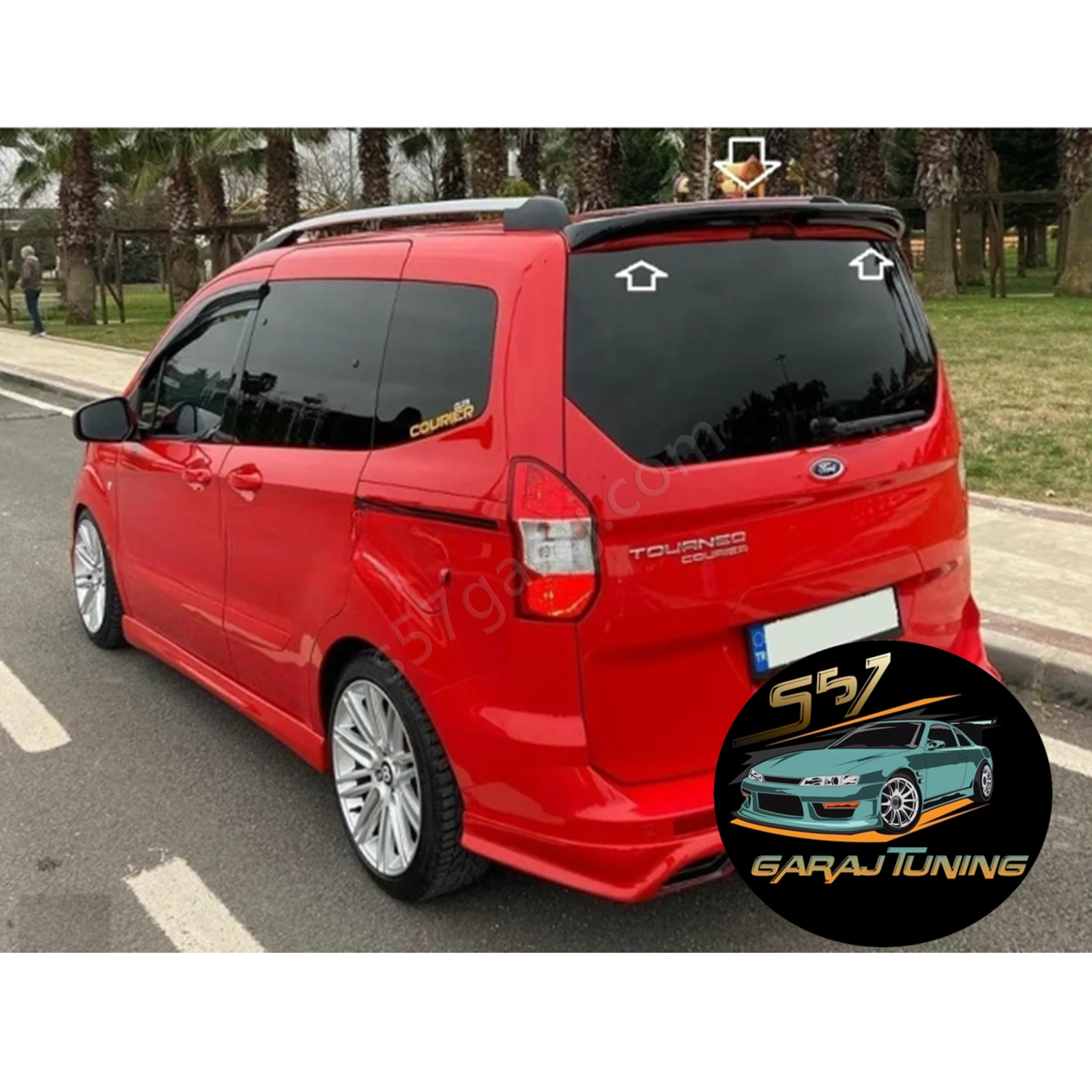 Ford Courier 2013-2022 Spoyler