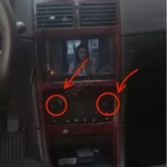 Peugeot 307 Dijital Klima Ayar Düğmesi resim 1