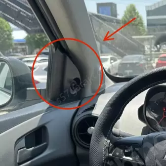 Chevrolet Aveo İç Ayna Kapağı Plastiği resim 2