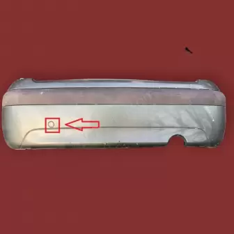 Citroen C3 2002-2009 Arka Tampon Kapak resim2
