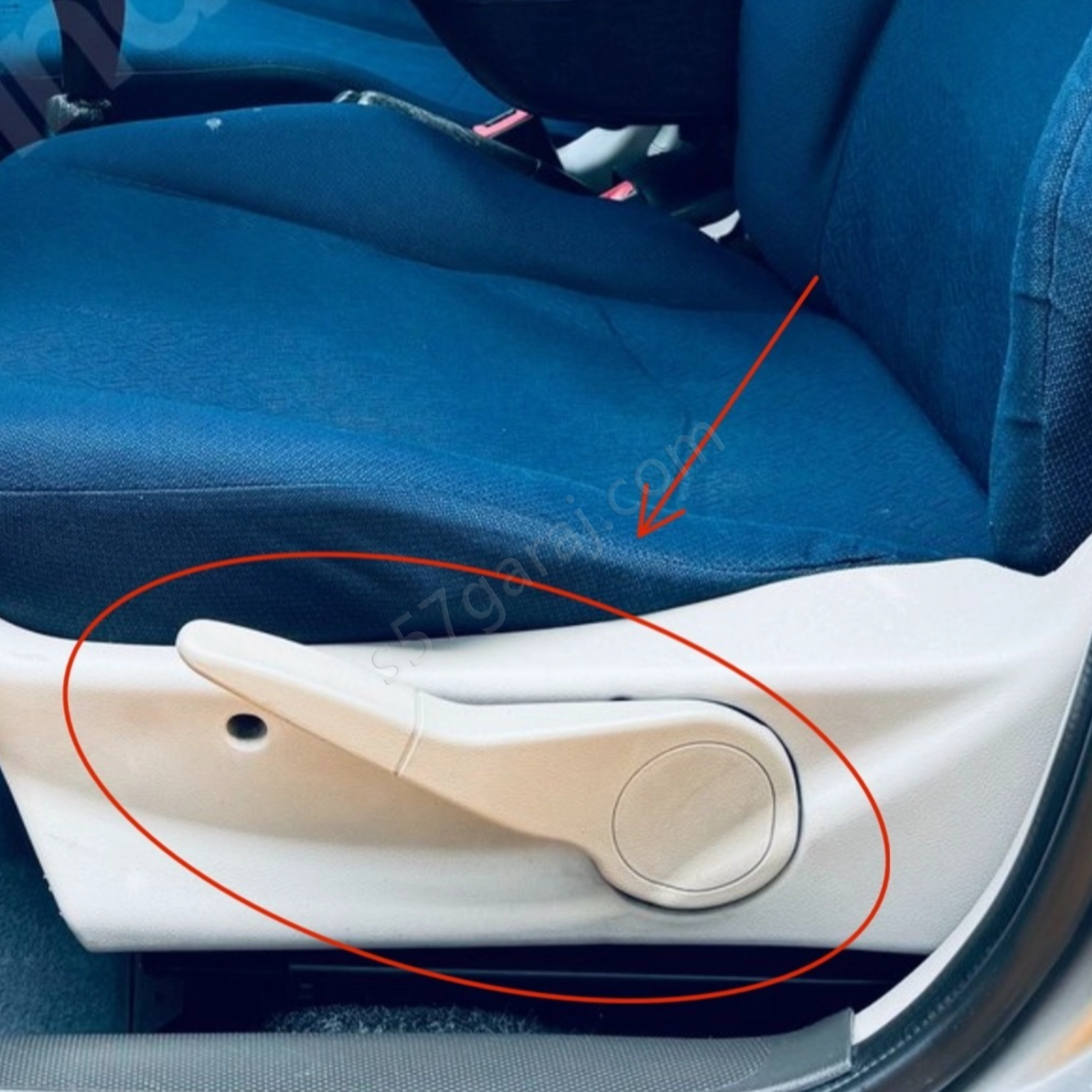 Fiat Punto 2004-2005 Koltuk Ayar Kolu