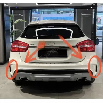 Mercedes Gla 180 Arka Tampon Kapakları resim1