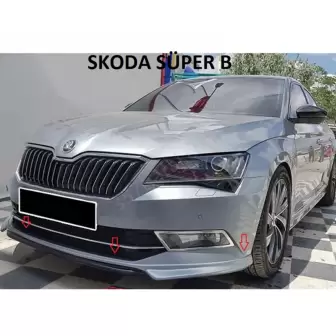 Skoda Super B 2016-2019 Ön Tampon Eki resim2