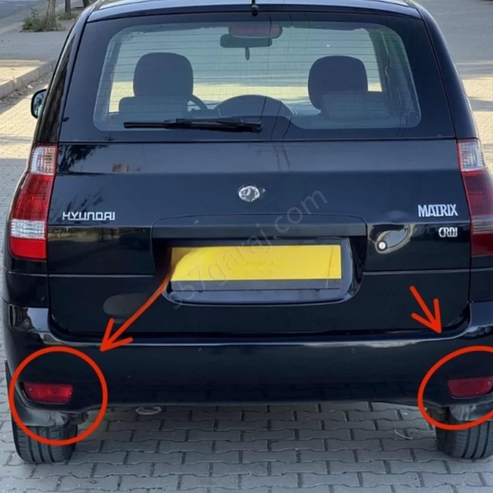 Hyundai Matrix Arka Tampon Bağlantı Kapağı