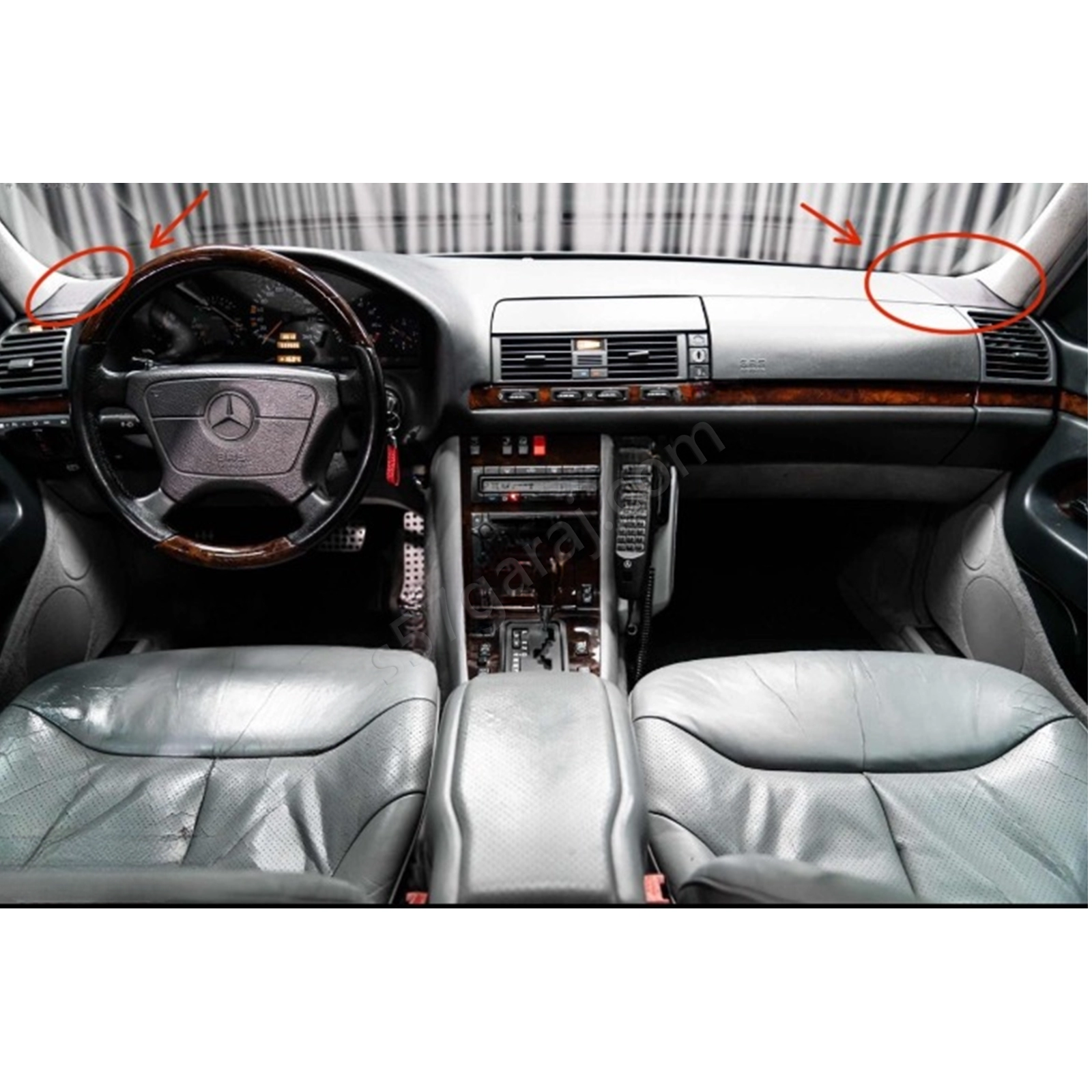 Mercedes W140 Göğüs Paneli Hoperlör Çerçevesi