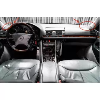 Mercedes W140 Göğüs Paneli Hoperlör Çerçevesi resim1