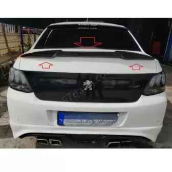 Citroen C-Elysee Makyajlı Kasa Yarasa Spoyler resim2