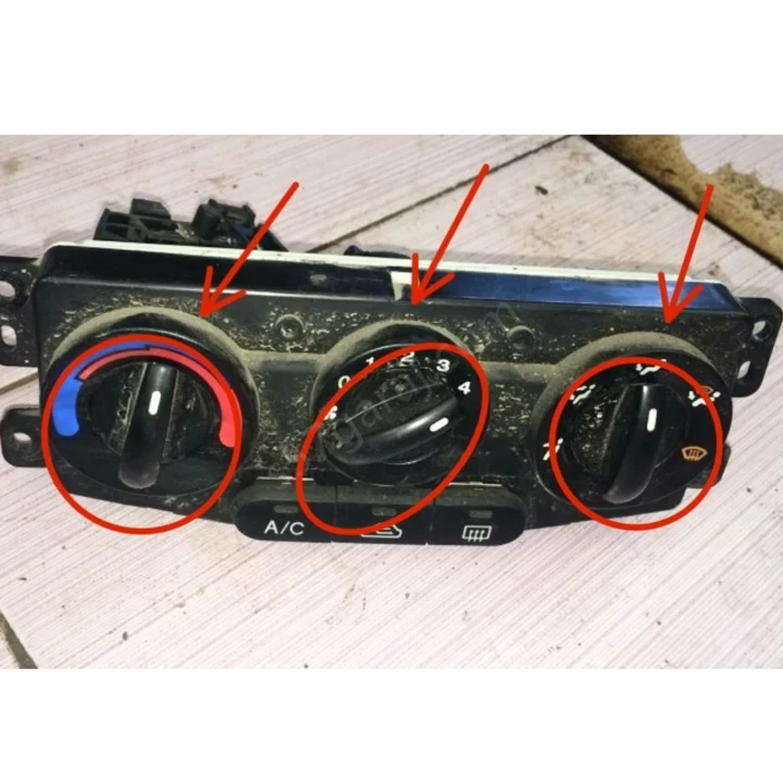 Kia Rio Klima Kontrol Düğmesi