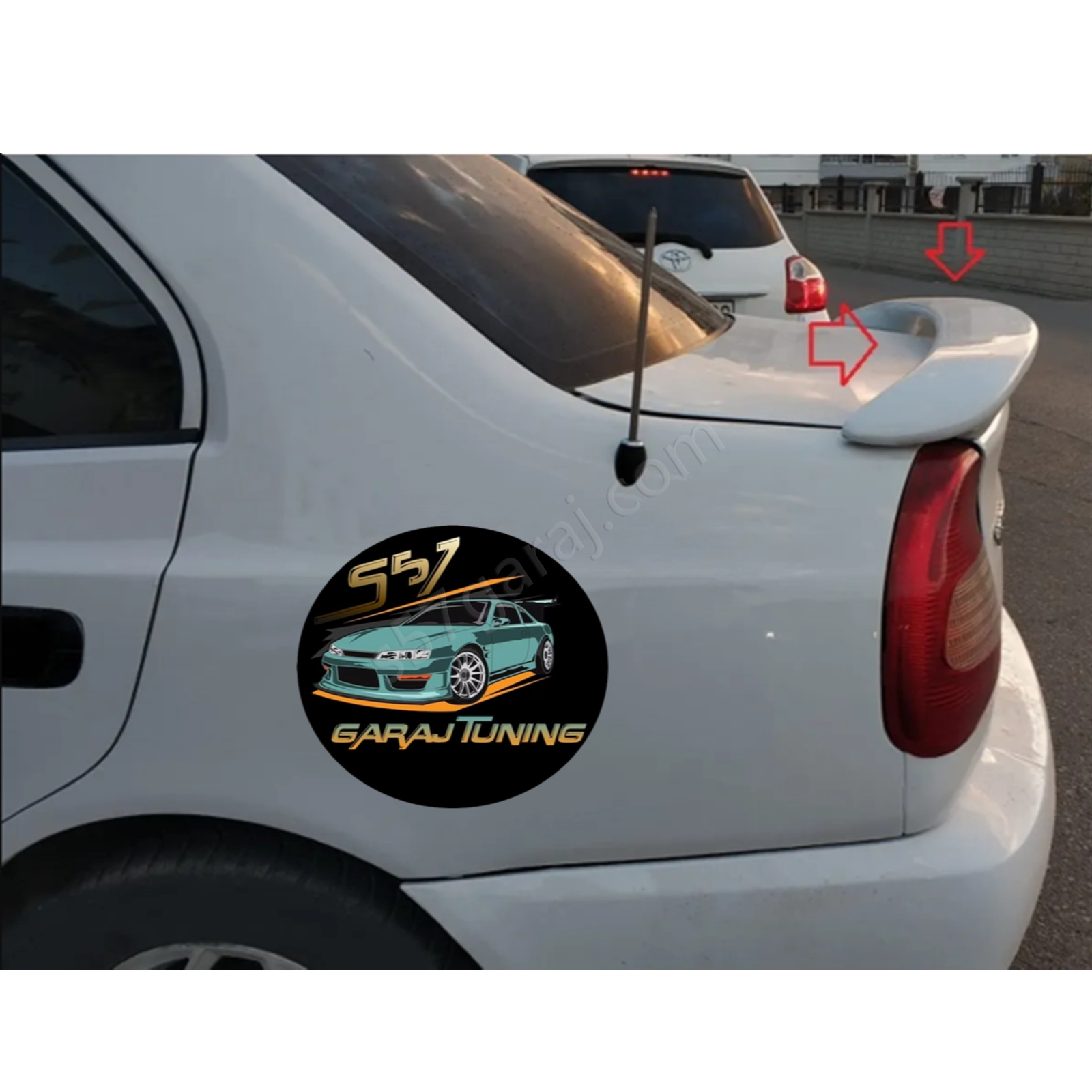Hyundai Accent 1 Yumurta Kasa Bagaj Üstü Spoyler