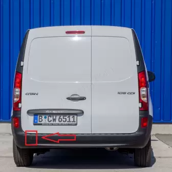 Mercedes Citan 2012 Üzeri Arka Tampon Kapak resim1