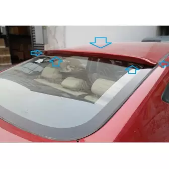 Hyundai Elantra 2010-2016 Cam Üstü Spoyler resim1