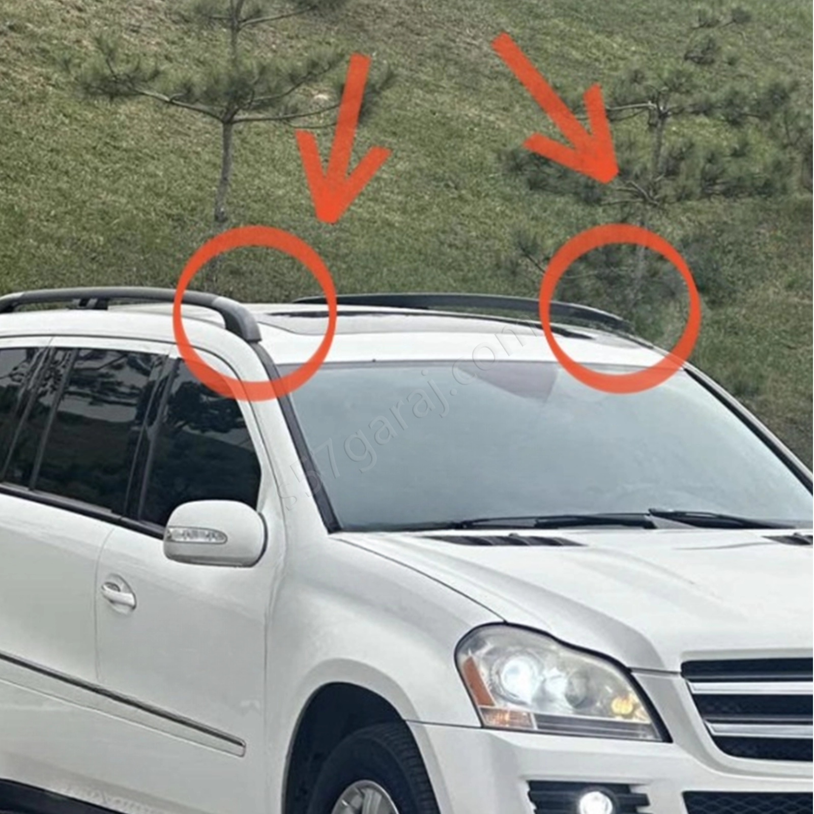 Mercedes Gl320 Tavan Barı Kaplaması