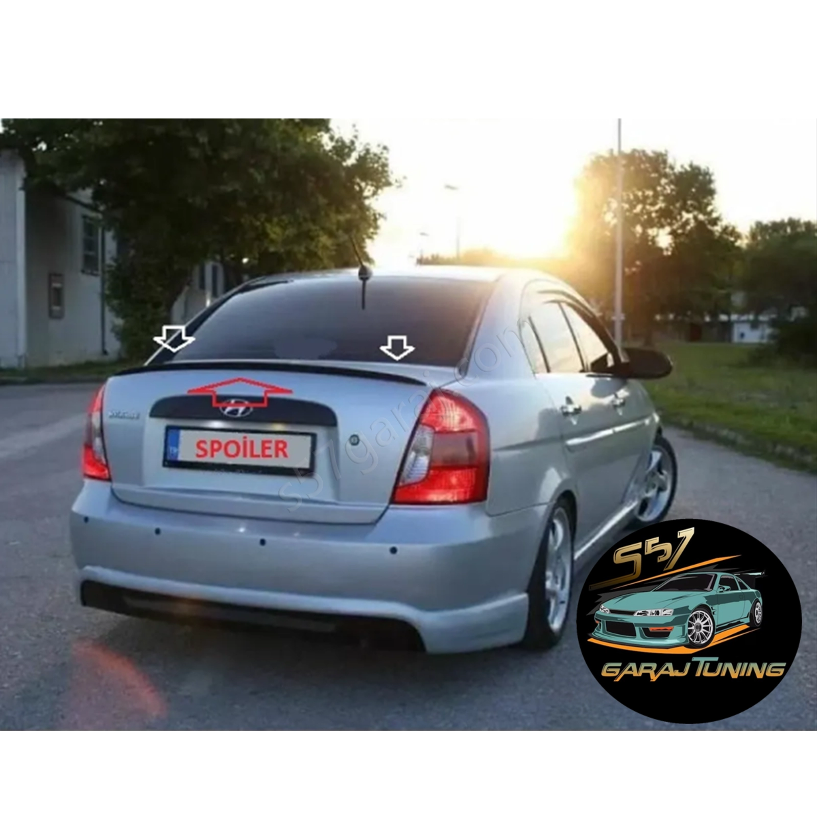 Hyundai Era İnce Bagaj Spoyler