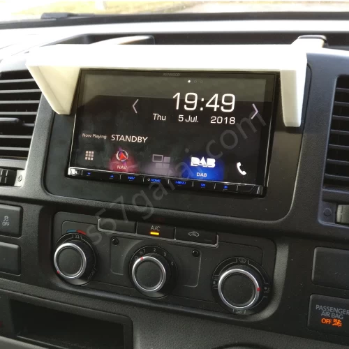 volkswagen t5 radio güneşlik çerçevesi