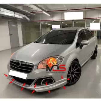 Fiat Linea Ön Tampon Eki resim3